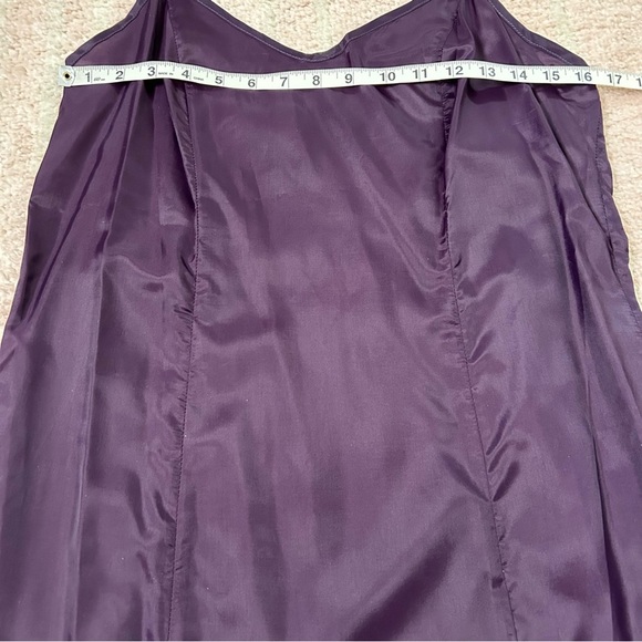 NWT Vintage 90's Shelli Segal Plum Maxi Dress Dress Size 8 Practical Magic Fall - Picture 10 of 13